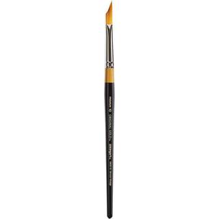 Kingart Premium Original Gold 9900-10 Miracle Wedge Tri Brush Series Kunstner Brush Golden Taklon Syntetisk h?r Kort h?ndtag til akryl akvareloli