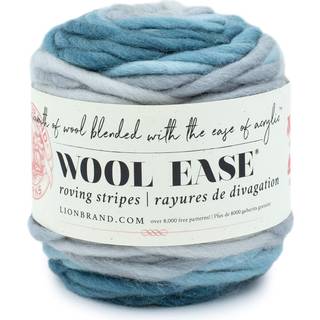 Lion Brand Yarn Wool-Ease Roving Yarn Denim