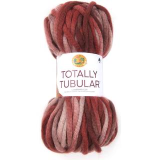 Lion Brand Yarn Totalt rørformet garn Røde Hav