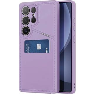 DUX DUCIS Samsung Galaxy S25 Ultra Magnetisk Lommebokcover med stativ - Lilla