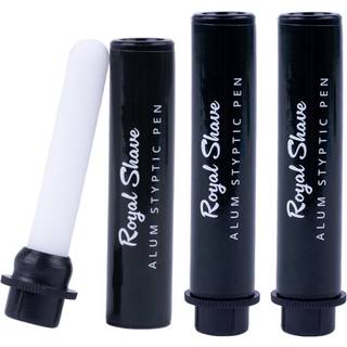 Royal Shave Alum Styptic Pen - Styptic Alum Stick til Post Shaving Irritation & Heals Utilfældige snit (0,35 oz) (3 Pack)