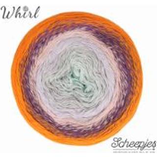 Scheepjes Cotton Whirl 710 Clementine Cloud Indhold:100% økologisk bomuld Vægt/længde:226 gram = 1000 meter Anbefalede pinde:2.50 - 3.50 mm Strikkefasthed:10 x 10 cm = 25 m x 44 p Vask:Maskinvask op til 30°C.