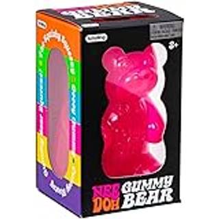 Schylling Needoh Gummy Bear - Sensory Fidget Toy - Blandade färger - åldrar 3 till vuxen (paket med 2)