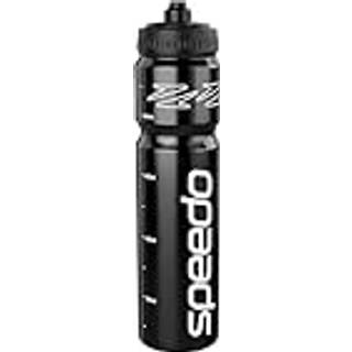 Speedo 1LTR Water Bottle Black