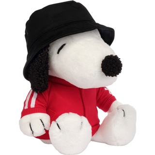 Lam og Ivy Hip Hop Snoopy Plys Hundetjsdyretj med hat og trningsjakke