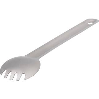 Urberg Titan Long Spork Titanium, Stainless, One Size