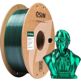 eSUN ePLA-Silk Magic - Sort Grøn