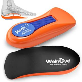 Plantar Fasciitis Hlsttteindlg - Welnove Premium Arch Support Hlpudekopper til hlsmerte hle ansporer akillessenebetndelse - Ortotisk skoin