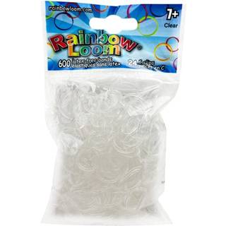 Choons Design LLC Offical Rainbow Loom Clear Jelly 600 Latex Free (24 C-Clips)