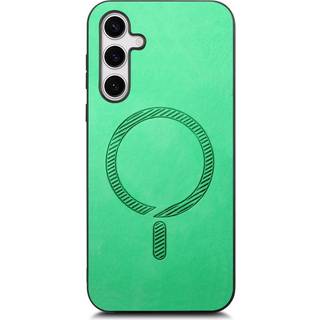EIDERWOOD Samsung Galaxy S25 Kunstlæder Bagside Cover - MagSafe Kompatibel - Grøn