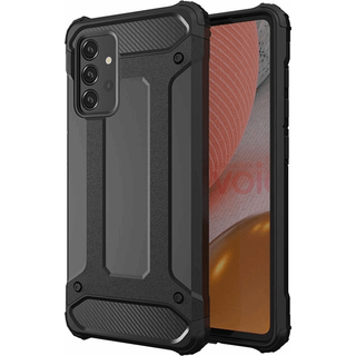 Hybrid Armor-beskyttelsesskal med todelt konstruktion til Samsung Galaxy A56 - Svart