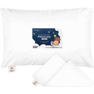 Keababies Toddler Pillowcase til 13x18 pude - Organisk sm?barnspuder til drengeb?rn - 100% naturlig bomuldspudebetr?k til miniature s?vnige puder