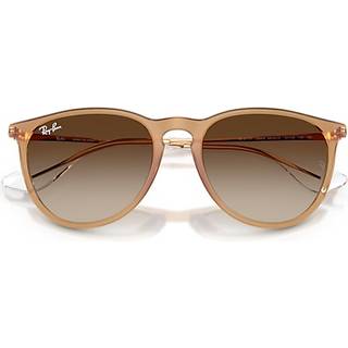 Ray-Ban RB4171F Erika Asian Fit 681413 57 Solbriller Kvinder Brun - Rubber Beige Brown - 57mm
