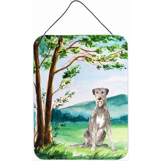 """" Carolines skatte under træet Irish Wolfhound Door Hanging Prints Wall-decor multicolor """"