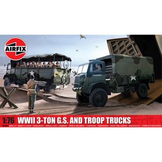 WWII 3-ton 4x4 General Service & Troop Trucks