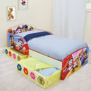 Paw Patrol Juniorseng med Opbevaring, Multifarvet