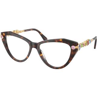 Swarovski Kvinde SK2047 1002 Optiske stel Acetat Skildpadde Transparent Cat Eye Normal