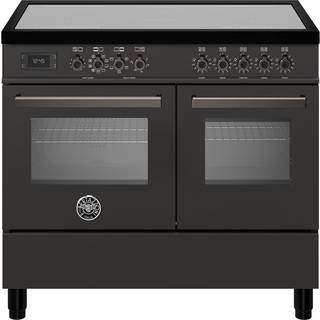 PRO105I2ECAT Professional induktionskomfur med dobbeltovn, 100 cm, sort