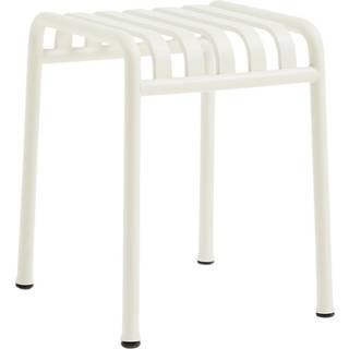 Hay Palissade Taburet - Barstole og Taburetter Pulverlakeret Stål Cream White - AA612-A800
