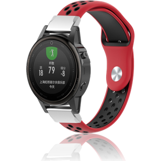 Garmin Fenix 5S/5S Plus/6S/6S Pro Rød Sportsrem