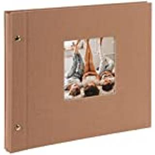 goldbuch Screw album Bella Vista 30x25 40 white pages hazelnut