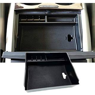 JoJomark kompatibel med Toyota Sienna 2011-2020 tilbeh?r Center Console Bakke Arrang?r (Console Organizer)