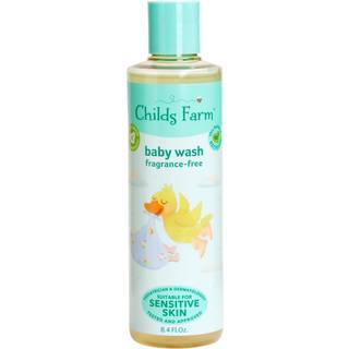 Childs Farm Baby Body Wash Unffragranced Renses forsigtigt egnet til nyfødte med tørfølsom