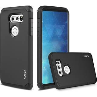 J & D -sag kompatibel til LG V35 Case LG V35 THINQ/LG V30S/LG V30S THINQ/LG V30/LG V30 PLUS H?NDT DUM DUAL LAJE HYBRID STOCK BESKYTTELSE BESKYTTE