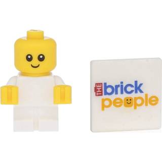 Lego City: Baby Minifig med hvidt t?j (meget lille)