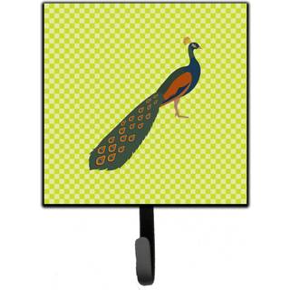 """" Caroline's skatte indiske påfugl -påfugl grøn vægkrog lille flerfarvet """"