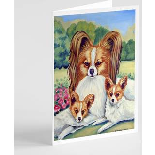 Papillon A Momma's Love lykønskningskort og konvolutter Pack of 8