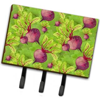 """" Caroline's Treasures Watercolor Radises Wall Hook Triple Multicolor """"