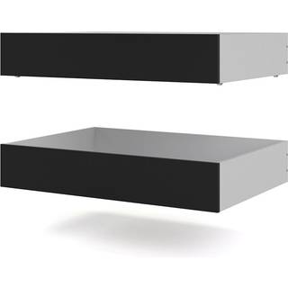 Nada seng 2 sengeskuffer bredde 94 cm mat sort.