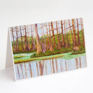 Bayou af Ferris Hotard lykønskningskort og konvolutter pakning af 8