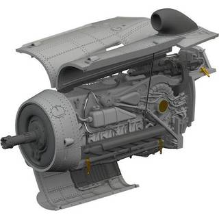 Bf 109G-10 WNF engine PRINT   EDUARD