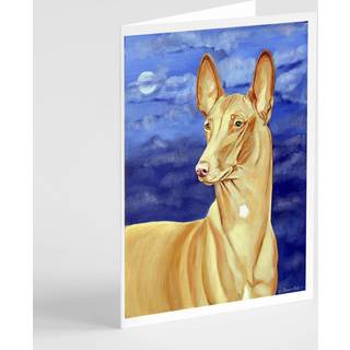 Faraohund lykønskningskort og konvolutter pakning på 8