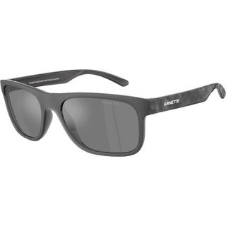 Arnette AN4341 Khim 27866G 56 Solbriller Mænd Grå - Matte Dark Grey - 56mm