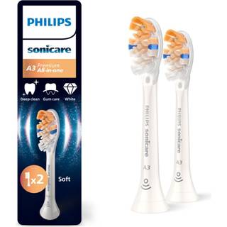 Philips Tandbørstehoveder Sonicare Premium All-in-One - White - 2 pcs