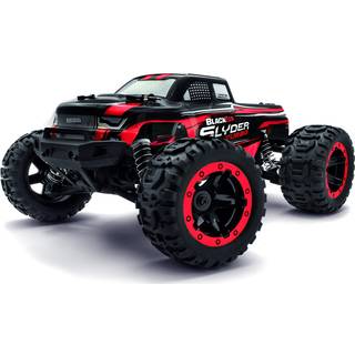 BlackZon Slyder Monster Turbo 1:16 2.4GHz RTR 4WD LED Vandtæt Rød [Levering: 1-2 dage]
