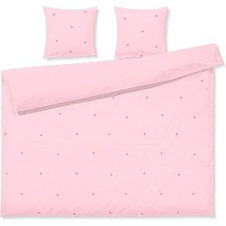 Juna Daisy sengetøj 200x220 cm Pink-rød