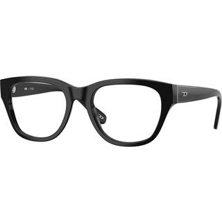 DIESEL Unisex DL4001 2001 Optiske stel Acetat Sort Transparent Firkantet Normal
