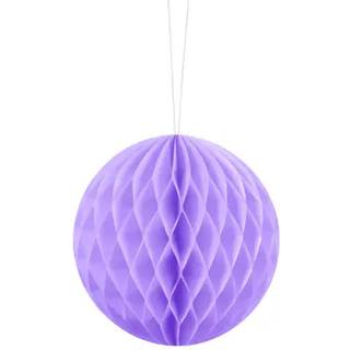 1 stk. Honeycomb Bold Lilla 10 cm – Genanvendelig og elegant til enhver fest