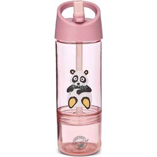 Carl Oscar Kids Drikkedunk m. Snackbund - Panda - Rosa