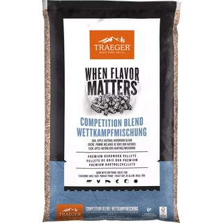 Traeger Træpiller, Competition Blend - 9kg ✓ På lager - klar til levering og afhentning