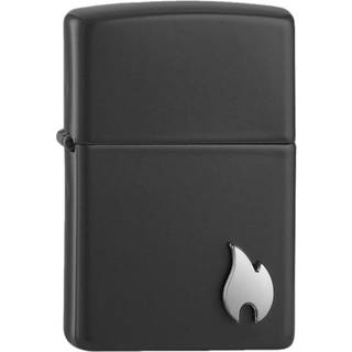 Zippo ZIPPO Lighter 218C Silver Flame Emblem