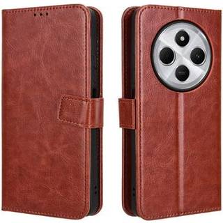 Xiaomi Redmi 14C/14R/Poco C75 Pung med Magnetisk Lukning - brun