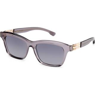 Ic! Berlin IC0066 Pamela 20B 54 Solbriller Kvinder Grå - Shiny Grey - 54mm