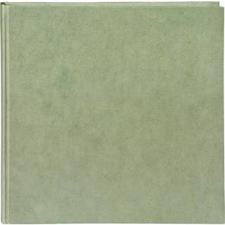 goldbuch Photo album hemp stationery 25x25 cm Smoke Green