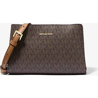 MK Ruthie Small Signature Logo Crossbody - Brown - Michael Kors - ONE SIZE