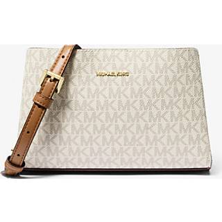 MK Ruthie Small Signature Logo Crossbody - Natural - Michael Kors - ONE SIZE
